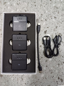 Micrófono Inalámbrico | Ideal para Clases, Podcasts y Streaming