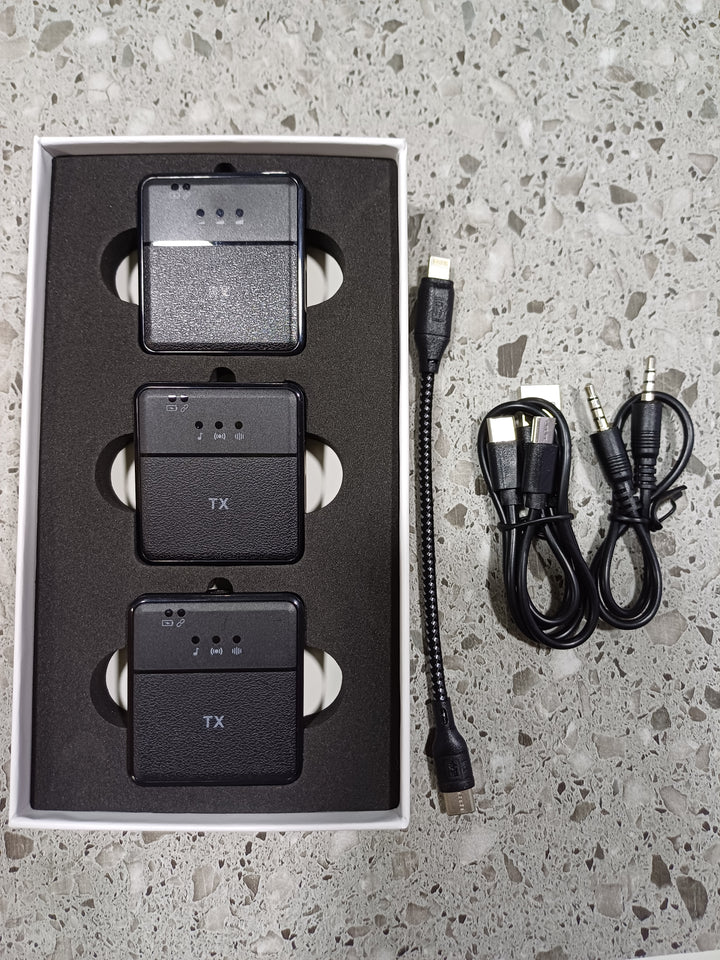 Micrófono Inalámbrico | Ideal para Clases, Podcasts y Streaming