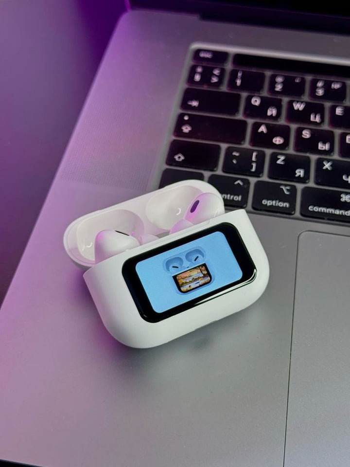 👉 AirPods con Pantalla Integrada + Cancelación de Ruido ANC y ENC