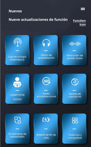 Micrófono Inalámbrico | Ideal para Clases, Podcasts y Streaming