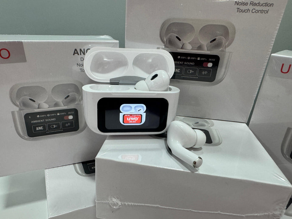 AirPods con Pantalla Integrada | ANC + ENC + Batería Extra
