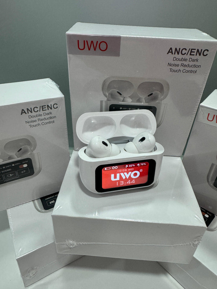 AirPods con Pantalla Integrada | ANC + ENC + Batería Extra