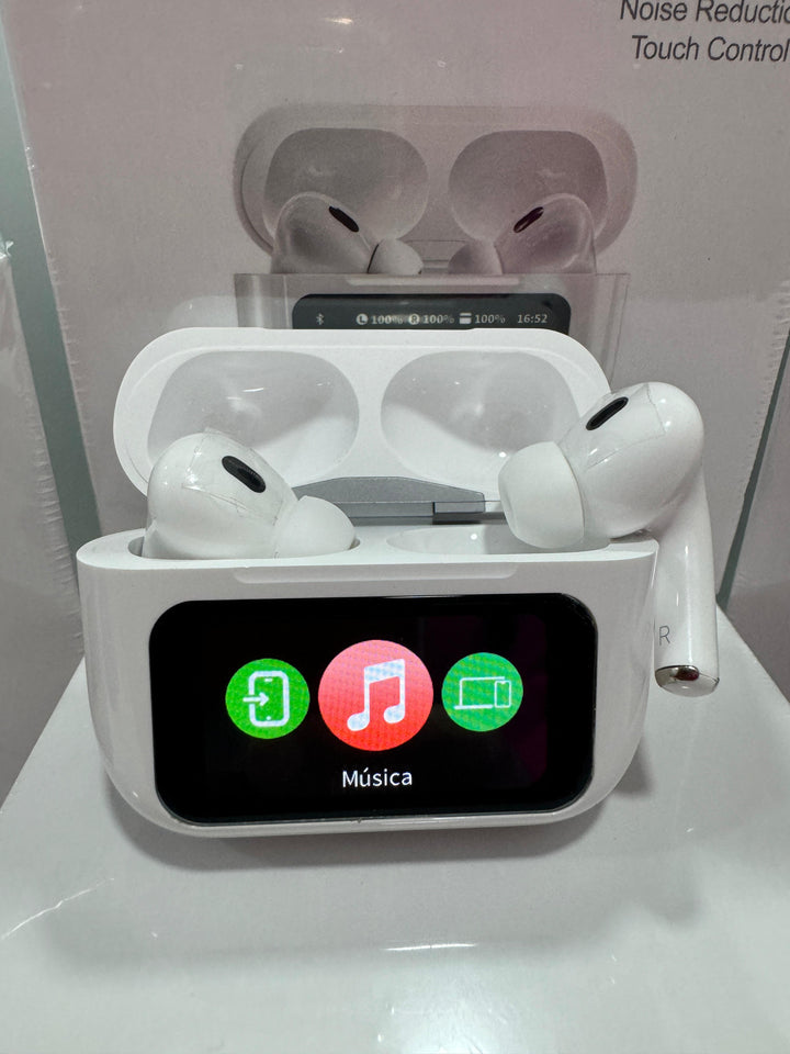AirPods con Pantalla Integrada | ANC + ENC + Batería Extra