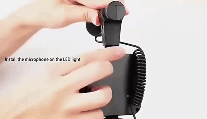 Kit Trípode con Micrófono + Luz LED | Ideal para Creadores de Contenido